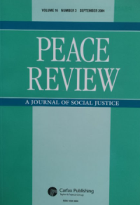 New Review from Robert Elias in Peace Review